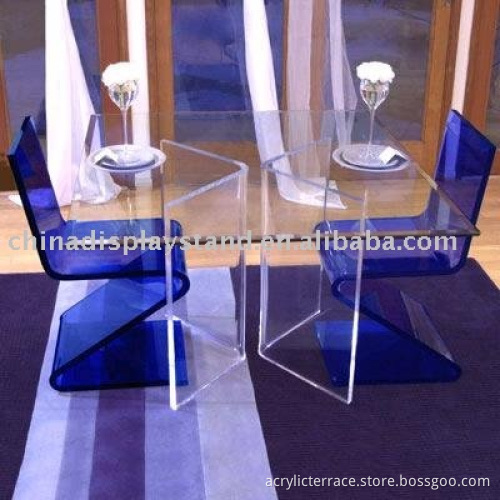 Acrylic Chair and Table/acrylic dining chair/acrylic furniture